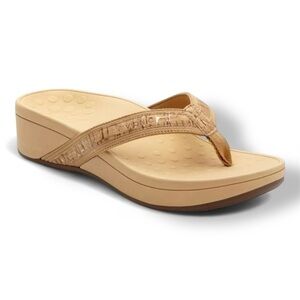 Vionic High Tide II Toe Post Thong Platforn Slip On Slipper Sandals, 7